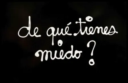 Serigrafia Vautier - De qué tienes miedo?