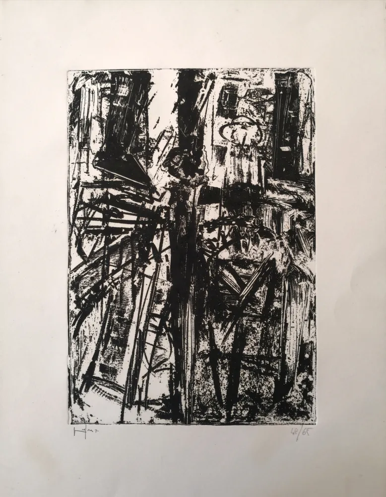 Acquaforte Vedova - De America II