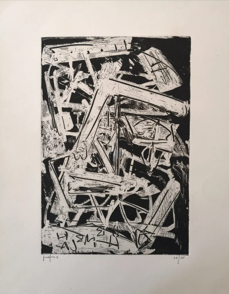 Acquaforte Vedova - De America V