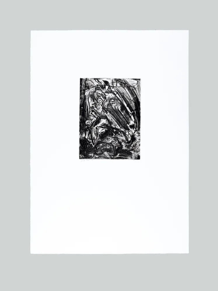 Incisione Vedova - Omaggio a Lionello Venturi