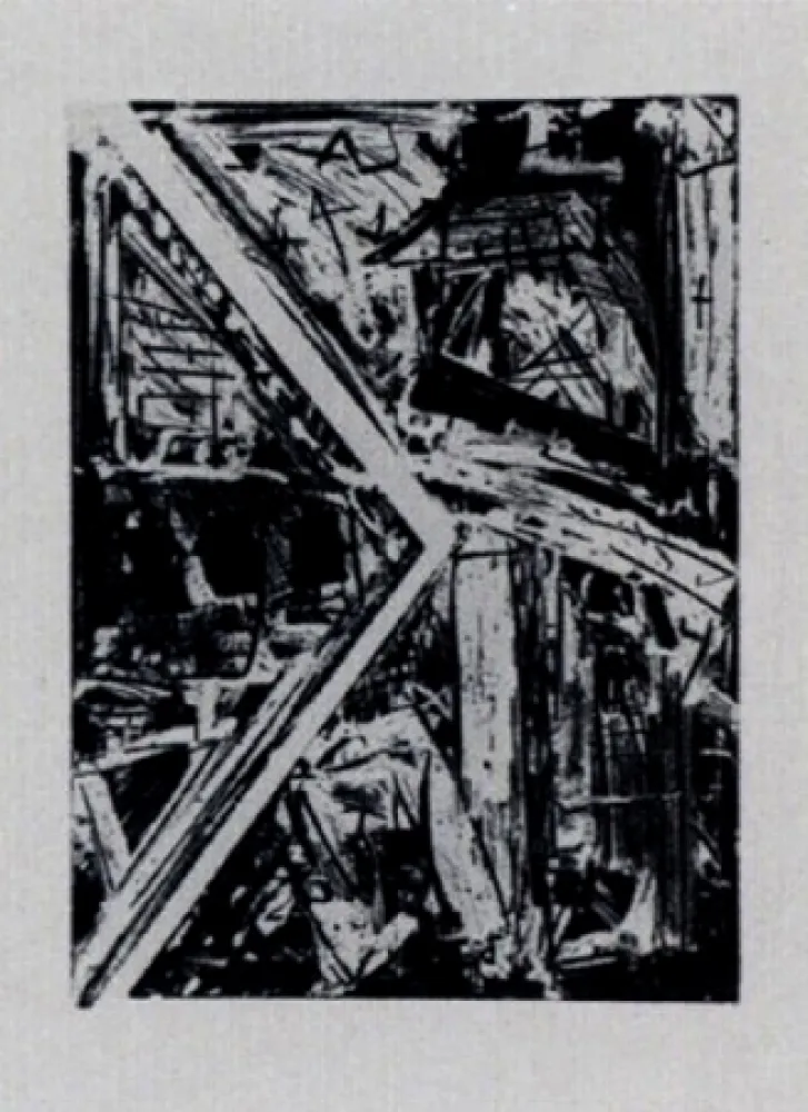 Incisione Vedova - Ruptura