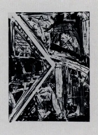 Incisione Vedova - Ruptura