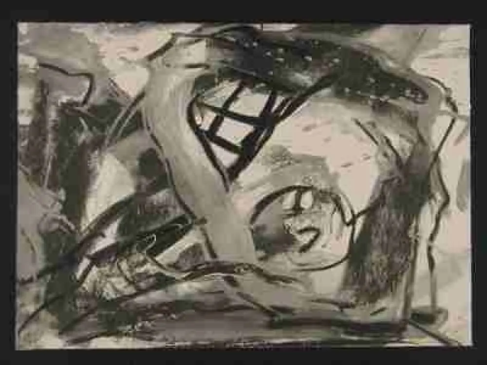 Serigrafia Vedova - Sans titre