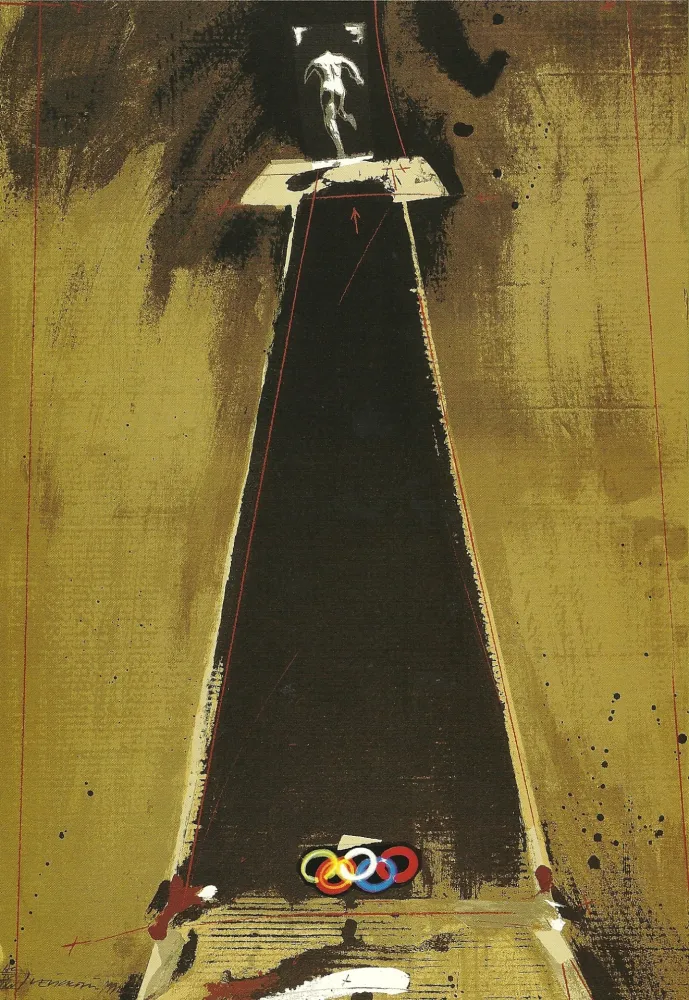 Litografia Velickovic - JO BARCELONE 1992