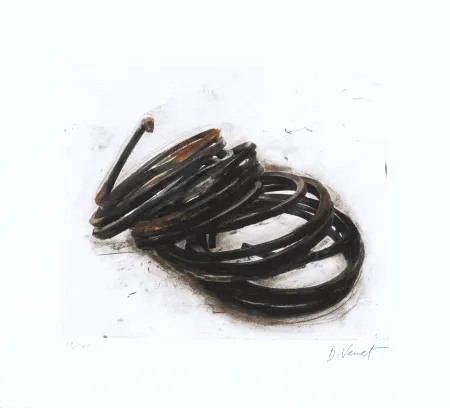 Acquaforte Venet - Effondrement - Indeterminate Lines 05