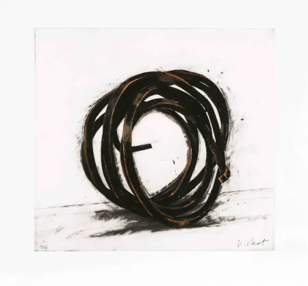 Acquaforte Venet - Indeterminate Line III