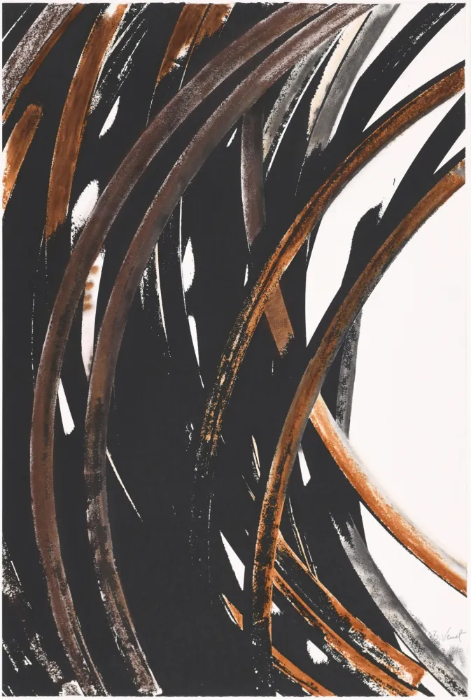 Serigrafia Venet - Untitled V (Arcs)