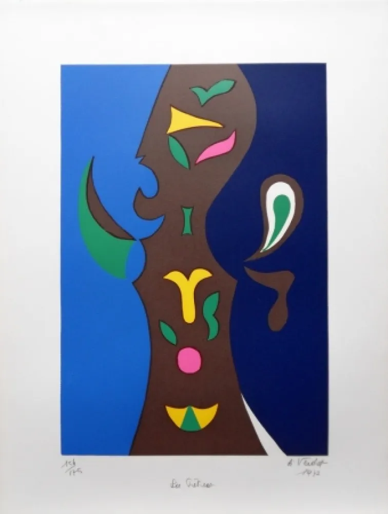 Litografia Verdet - La Prétresse