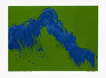 Serigrafia Verdier - Montagne Sainte-Victoire, des Venturiers au Cengle un jour d'été