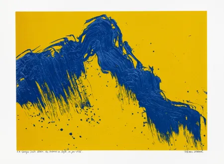 Serigrafia Verdier - Montagne Ste Victoire  des Venturiers au Cengle