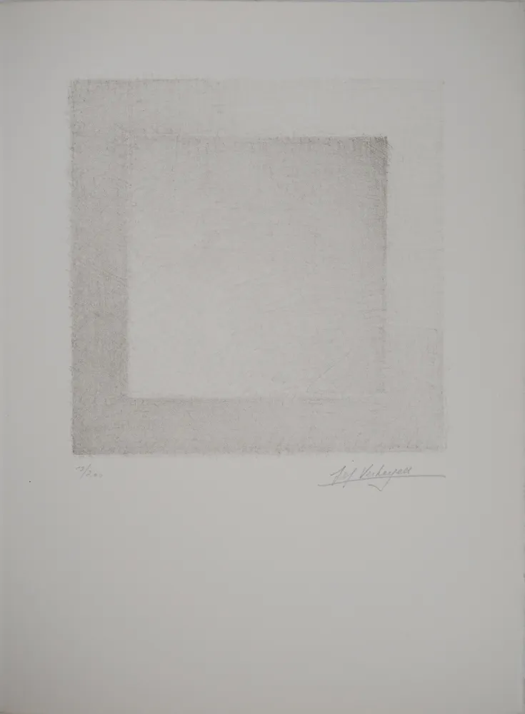 Litografia Verheyen - Carrés 