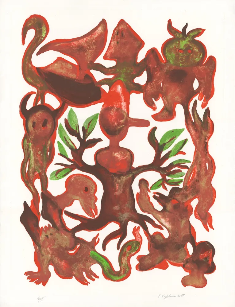 Litografia Verschaere - La Géographie du Totem