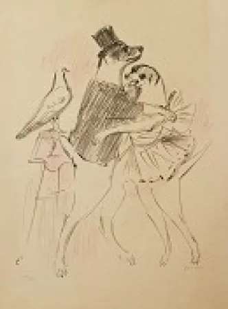 Litografia Vertes - Le Cirque (The Circus) #8