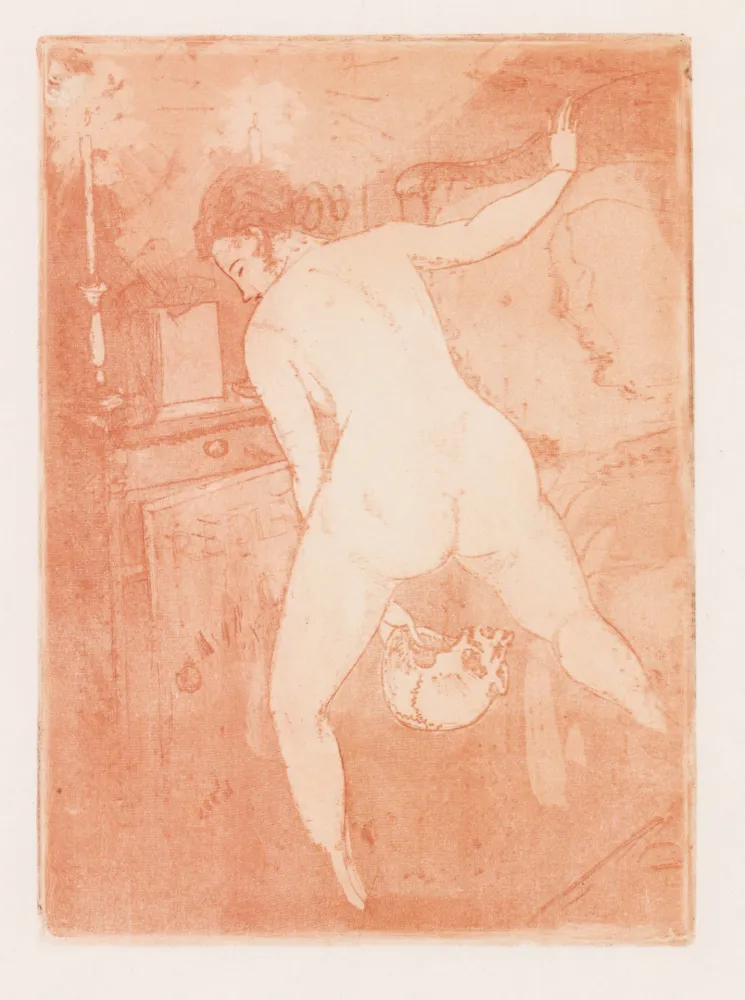 Acquatinta Vertes - Le pays à mon goût