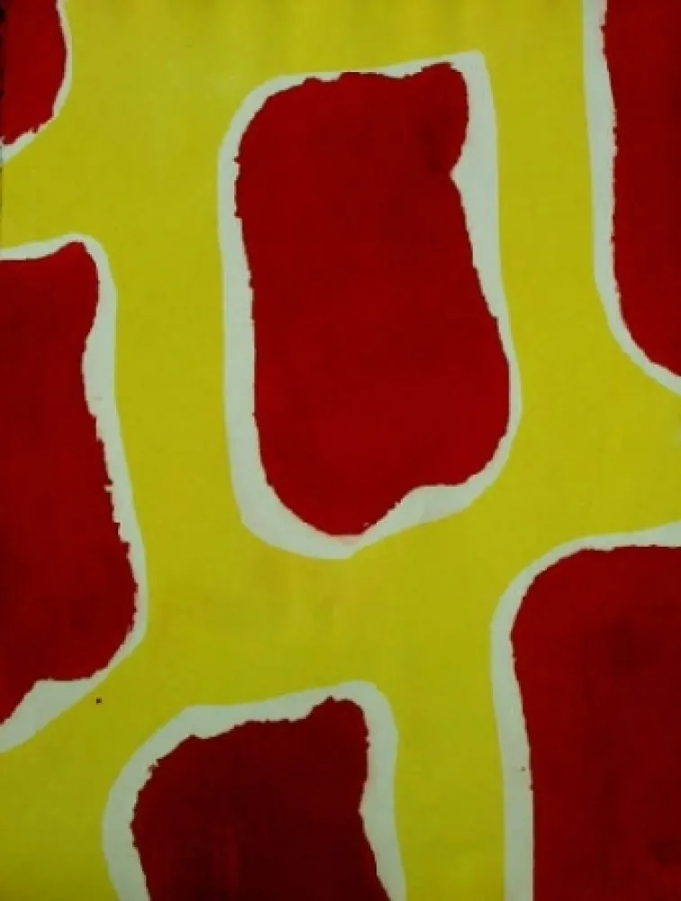 Acquatinta Viallat - Composition