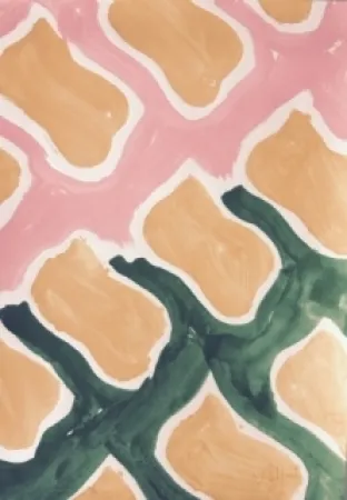 Serigrafia Viallat - Sans titre, 1997