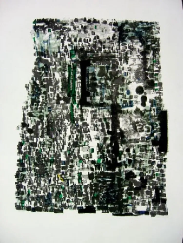 Litografia Vieira Da Silva - GROTTES