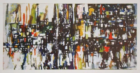 Rotocalcografia Vieira Da Silva - Jardin - 1955