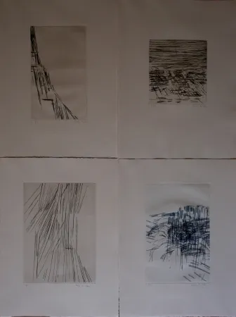 Libro Illustrato Vieira Da Silva - Poésies