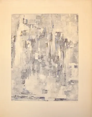 Acquaforte E Acquatinta Vieira Da Silva - Senza Titolo I