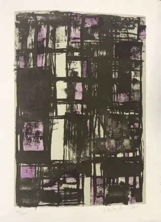 Litografia Vieira Da Silva - Souris 