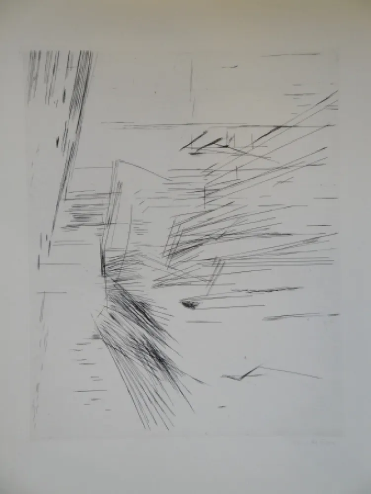 Incisione Vieira Da Silva - Untitled