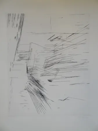 Incisione Vieira Da Silva - Untitled