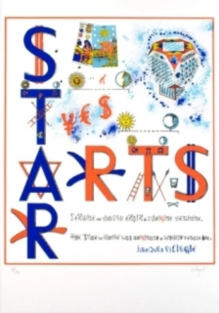 Serigrafia Villeglé - Arts stars