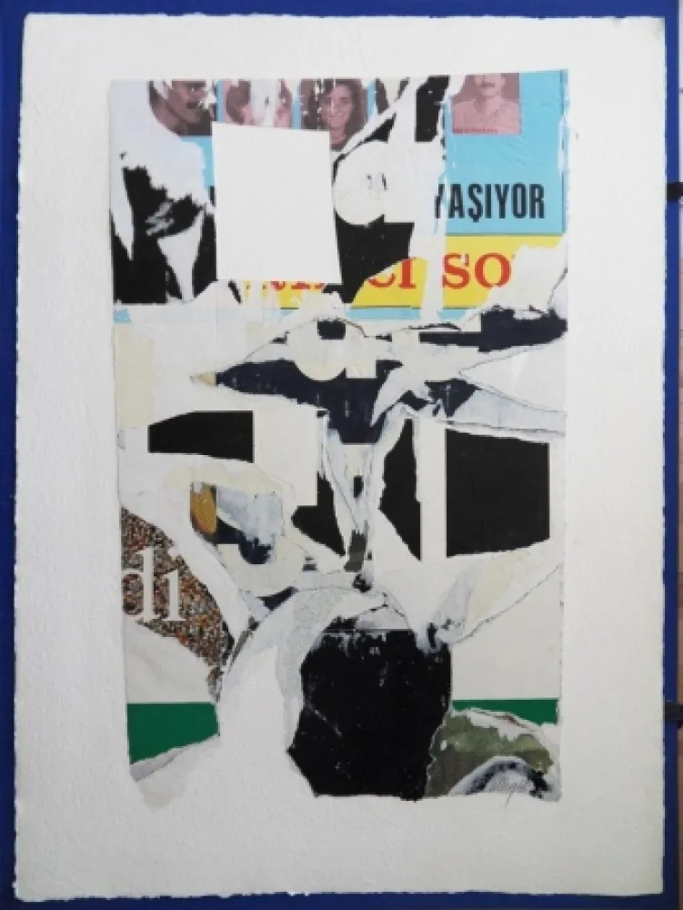 Non Tecnico Villeglé - Lacération originale II