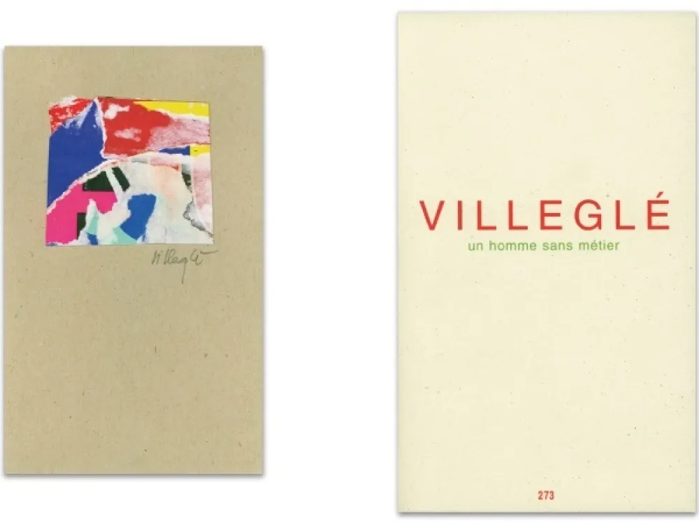 Libro Illustrato Villeglé - L'Art en écrit