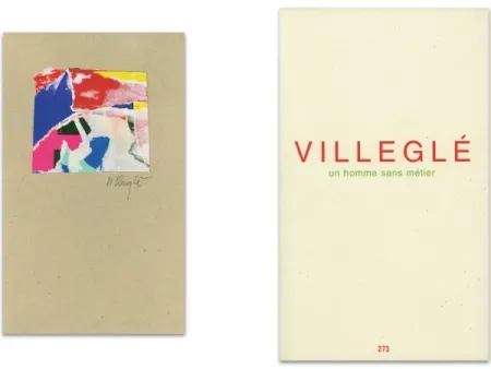 Libro Illustrato Villeglé - L'Art en écrit