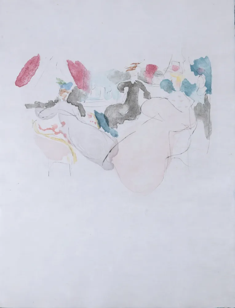 Incisione Villon - 3 Figures, 1962