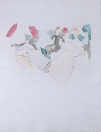 Incisione Villon - 3 Figures, 1962