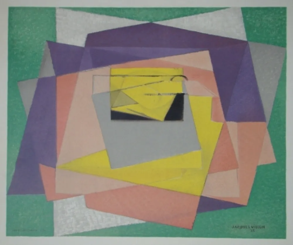 Litografia Villon - Composition