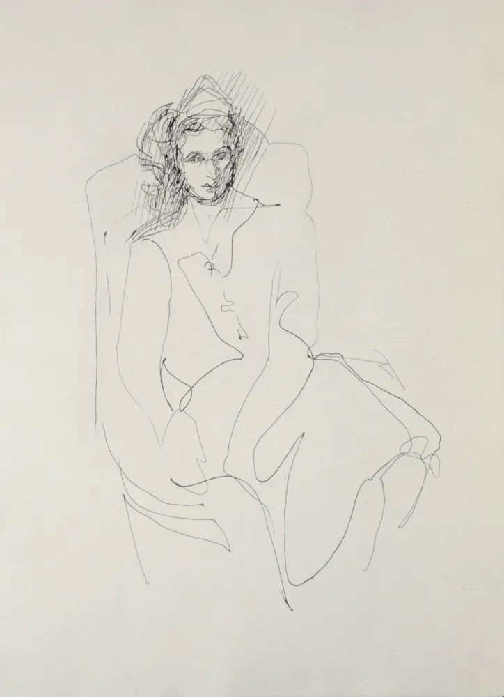 Incisione Villon - Figure, 1962
