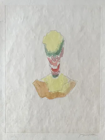 Incisione Villon - Figure, 1962