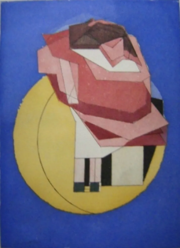 Acquatinta Villon - La Poupee