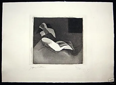 Acquaforte Villon - Le Baiser