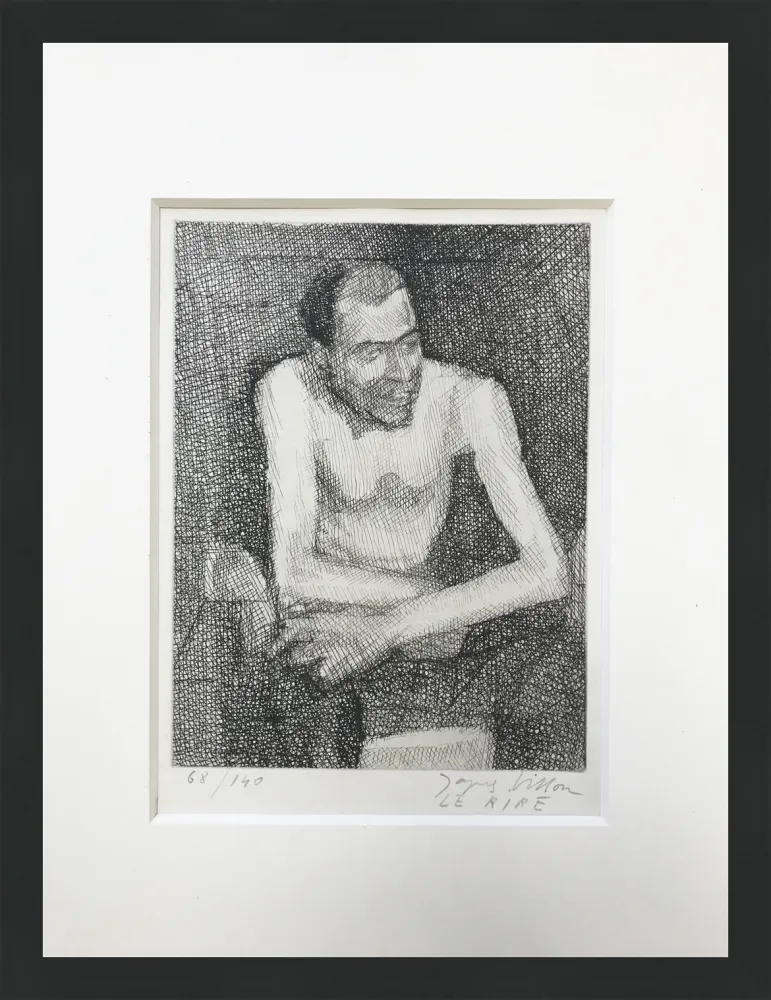 Incisione Villon - LE RIRE