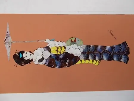 Multiplo Vinci - Femme en Kimono