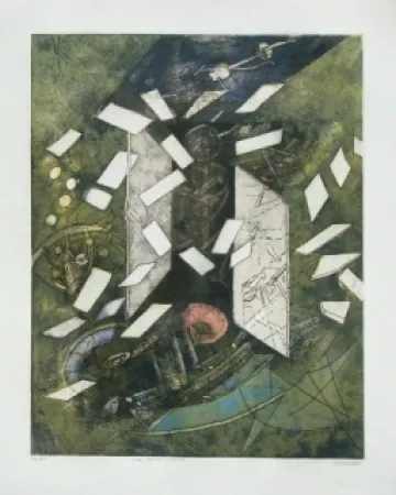 Acquaforte E Acquatinta Visat - La porte étroite