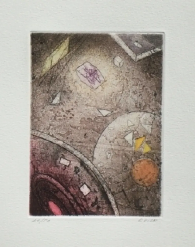 Acquaforte E Acquatinta Visat - La Promenade