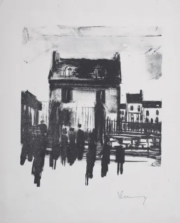 Litografia Vlaminck - Le Diable au corps, 1926