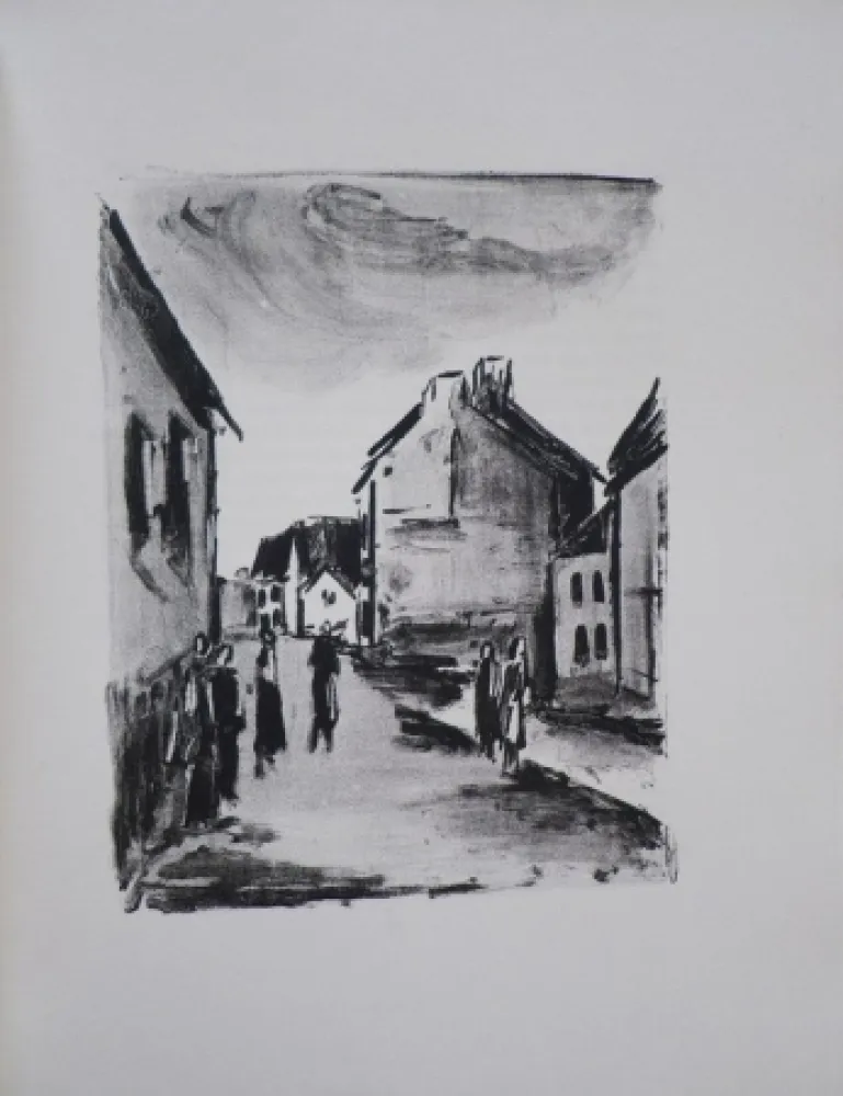 Libro Illustrato Vlaminck - Mont-Cinère.  Lithographies de Vlaminck.