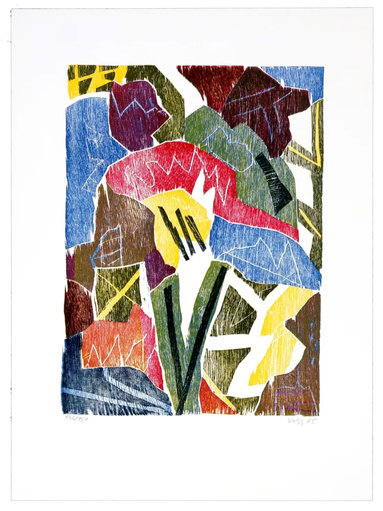 Incisione Su Legno Voss - Chemin de bois