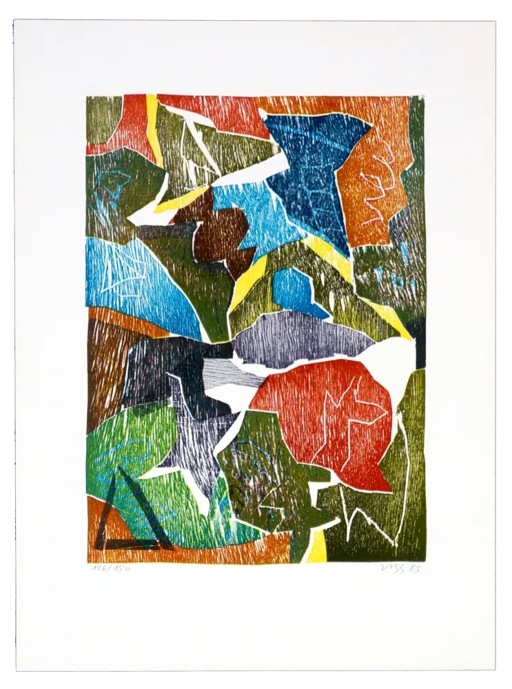 Incisione Su Legno Voss - Chemin de bois