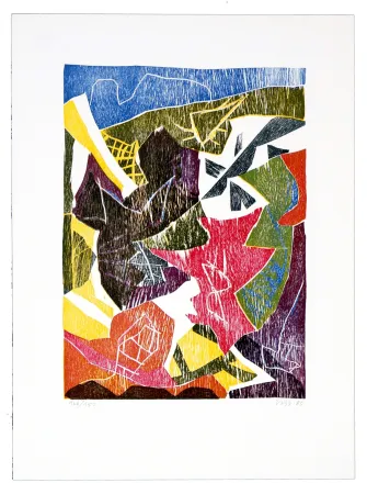 Incisione Su Legno Voss - Chemin de bois