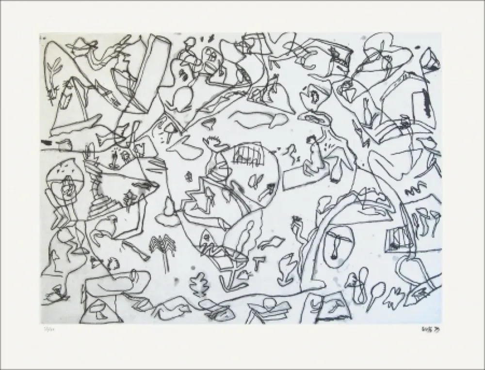 Acquaforte Voss - Sans titre n°62