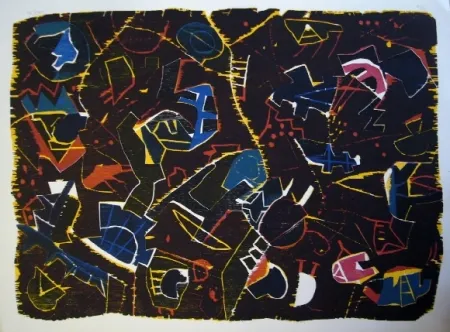 Incisione Su Legno Voss - Traumdeutung