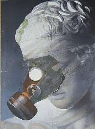 Litografia Vostell - Sans titre